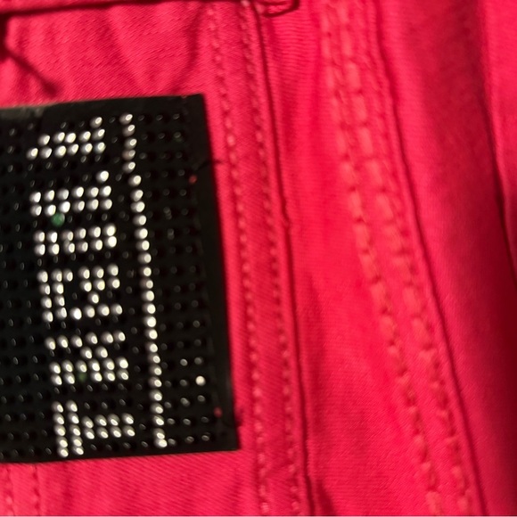 Thrill Juniors Vibrant Hot Pink Denim size 5 - Picture 6 of 10